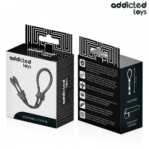 ADDICTED TOYS - REGULOWANA SILIKONOWA LINKA DO PENISA